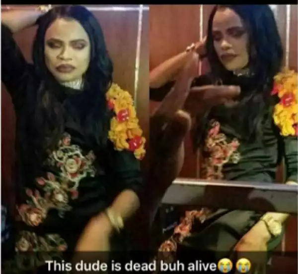 Errmm! Bobrisky is that you? (See Photos)